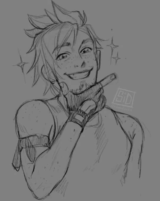 Tumblr request for time skip Prompto( i hate his facial hair im sorry)[ FFXV ] 