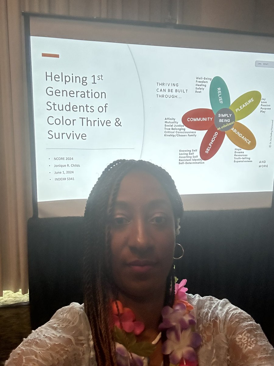 _jonique's tweet image. @ncore2024 Hawaii was a opportunity to advocate for #firstgen #studentsofcolor #careerdevelopment