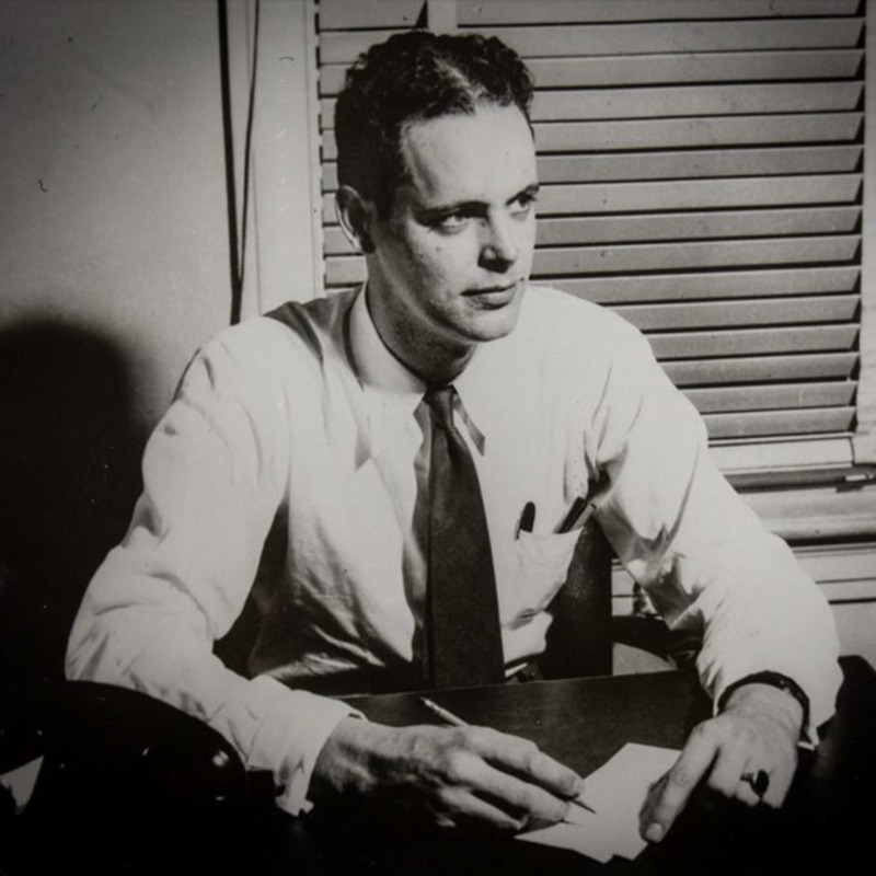 ClemsonUniv's tweet photo. Eighty years ago today, Wright Bryan, a 1926 graduate, broadcasted the first eyewitness account of D-Day. Read how this Clemson alumnus scooped hundreds of reporters on the invasion of Normandy.