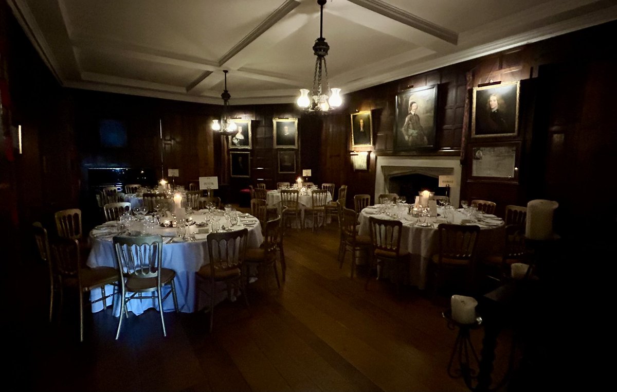 EmilyPMcBride's tweet image. Dinner with the council in the beautiful @ripleycastle tonight to kick off @bariatricBOMSS - how lovely!
