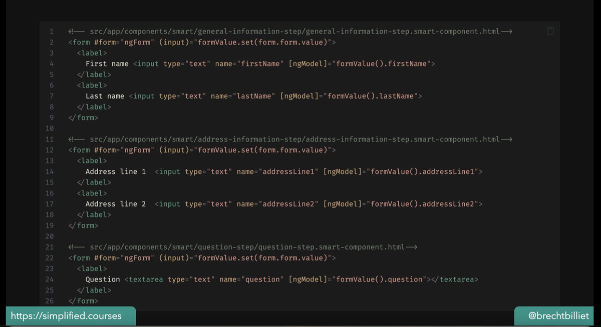 One year ago I switched to #angular template-driven forms and I don't regret making the switch. Everything just feels much cleaner and there is almost no set up

The introduction of signals was a real game changer for me