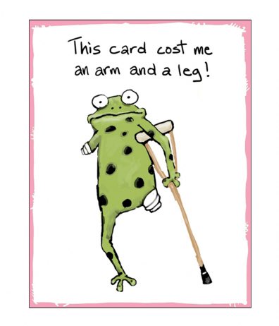 📍IDIOMS: 

🔺عندما تسمع متحدث #اللغة_الانجلبزية ، يقول: 

“It costs me an arm and a leg “, 

فإنه يقصد أن هذا الشيء غالي أو باهظ الثمن، "Very Expensive” 

🚨 I want to buy it, but it costs an arm and a leg!

#Rانجليزيات