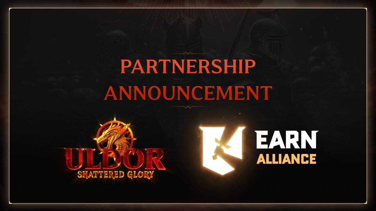 We are excited to announce a new partnership with <a href="/EarnAlliance/">Earn Alliance</a>! 💪

Earn Alliance is a powerful web3 gaming platform with over 100k MAU. Gamers can claim an exclusive Uldor badge with exciting perks. 👀