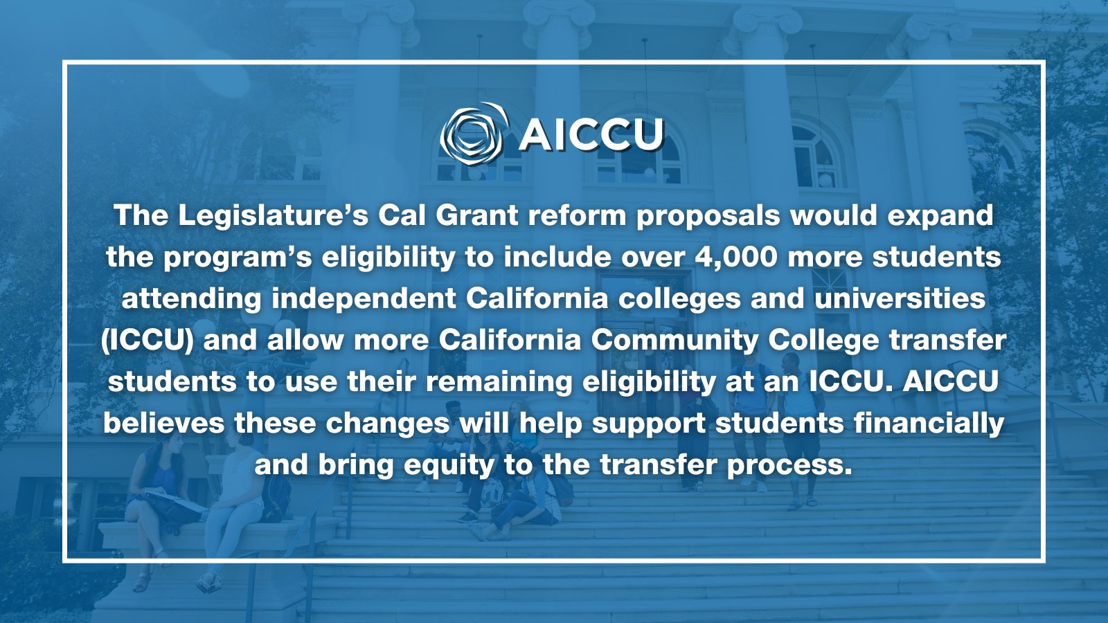 AICCU on X: &ldquo;As the #CALeg negotiates the final state budget, we 