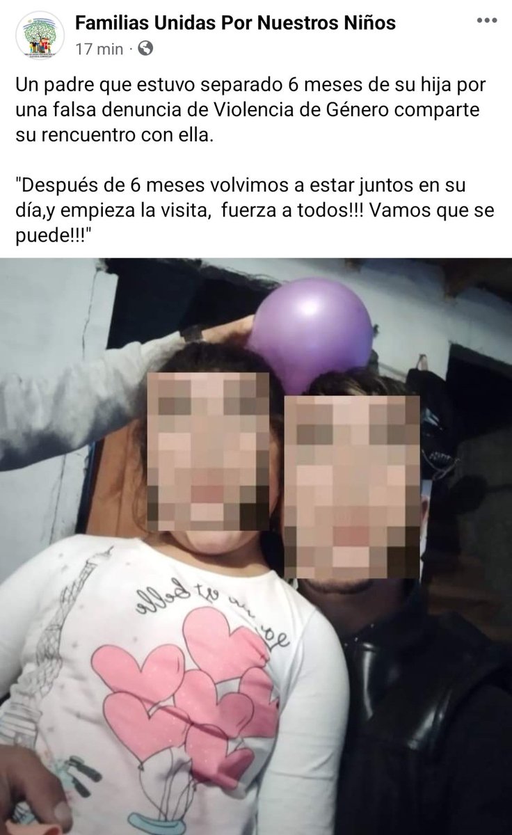 De la Página de Facebock de Familias Unidas Por Nuestros Niños. Pequeñas grandes noticias que nos alegran mucho.