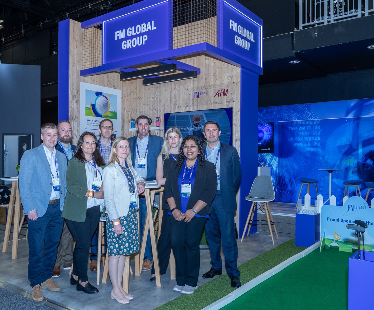 The FM Global team is ready to greet you at #Airmic2024! Let's talk about how you can protect your purpose as you transition to a future of sustainable energy. We will be at stand L10.
