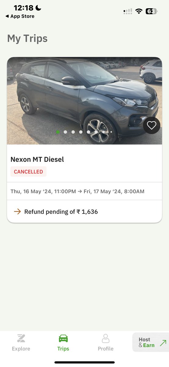 Anand8112's tweet photo. Hey @Zoomcar_India  I haven’t received my payment yet https://t.co/yViChzpkM4