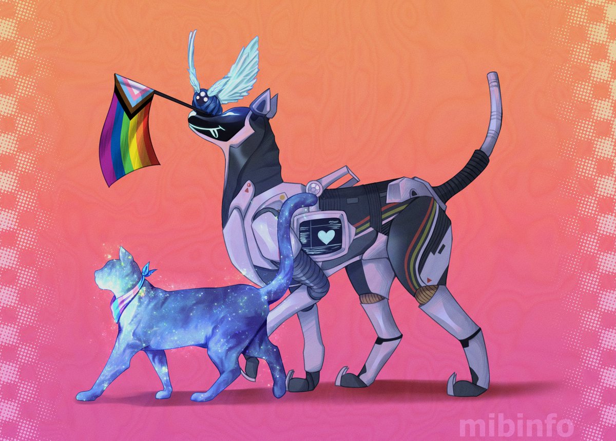 Happy pride month 🏳️‍🌈🏳️‍⚧️

#destiny2art #destiny2