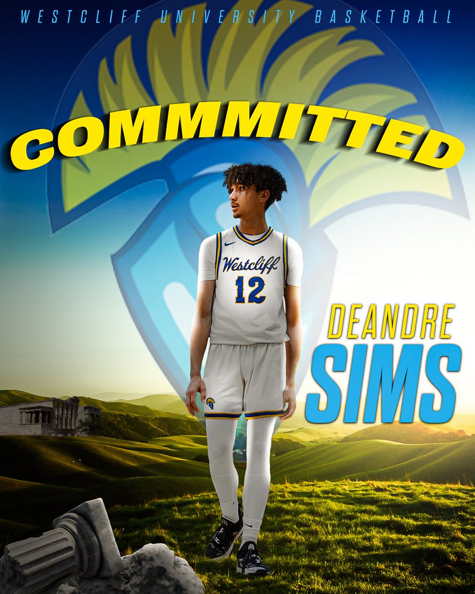 Congrats to 6’5 W Deandre Sims on his commitment to Westcliff University. He is the 10th commit in our 2024 class🔥🐅