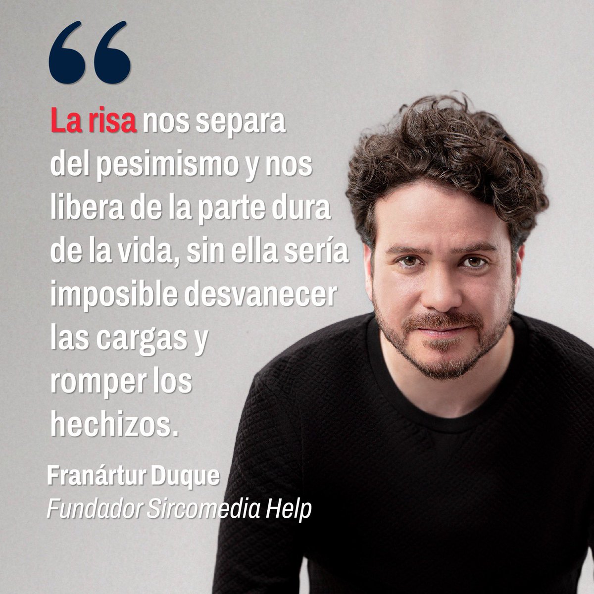 SircomediaFound's tweet photo. La Comedia como forma de arte es valiosa, porque permite a las personas descargar en una carcajada muchos de los dolores que implica la experiencia humana 🫀 Cuando somos conscientes de este poder, cobra sentido usarlo con responsabilidad y entregarlo y vivirlo sin reserva. https://t.co/XxSZvjtmUs