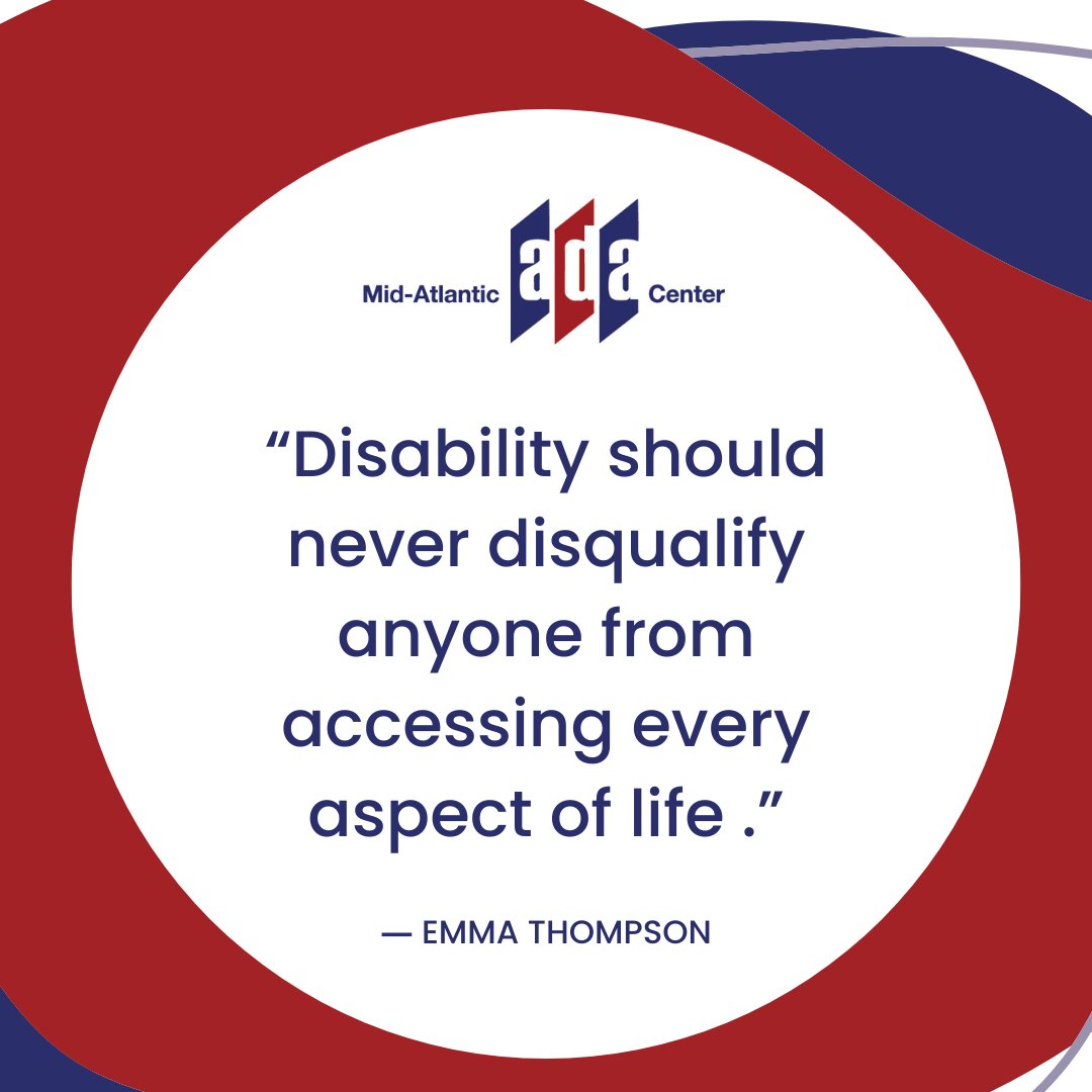 ADAinfo's tweet photo. Wise words by actress, Emma Thompson.  Stay positive, friends! 

#TransCen #ADA #MondayMotivation #PositiveVibes https://t.co/6hBoOWixfP