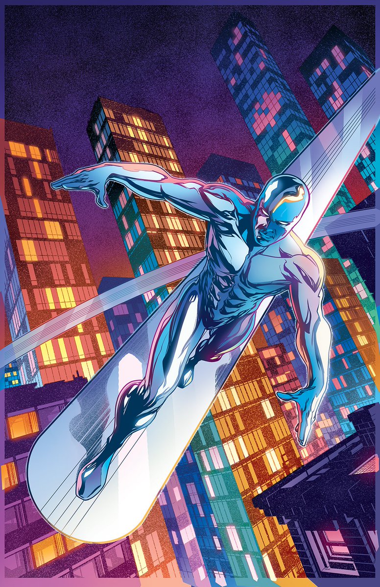 A fun variant cover by <a href="/Mike2112McKone/">mckone</a> of Marvel's Silver Surfer I got to do.