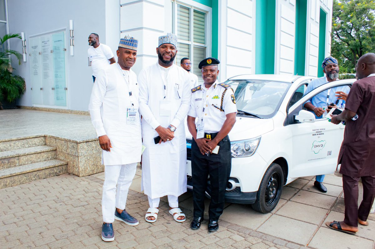 emvc_1's tweet photo. Spoke on need for sustainable mobility tech solutions at the FIA’s Event-Promoting Net Zero Carbon Emission: Reducing Emissions from Automobile Sources.
EMVC, the leader in EVs, has its own range of Electric Vehicles tailored for the Nigerian market. 
#emvc #FIA #electricvehicles https://t.co/btWrNTZra0