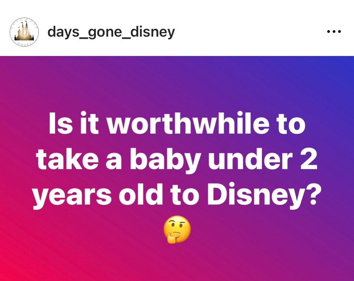 disneytipsguy's tweet photo. The answer no. Won't remember it anyway! https://t.co/yn8qfKIlSS