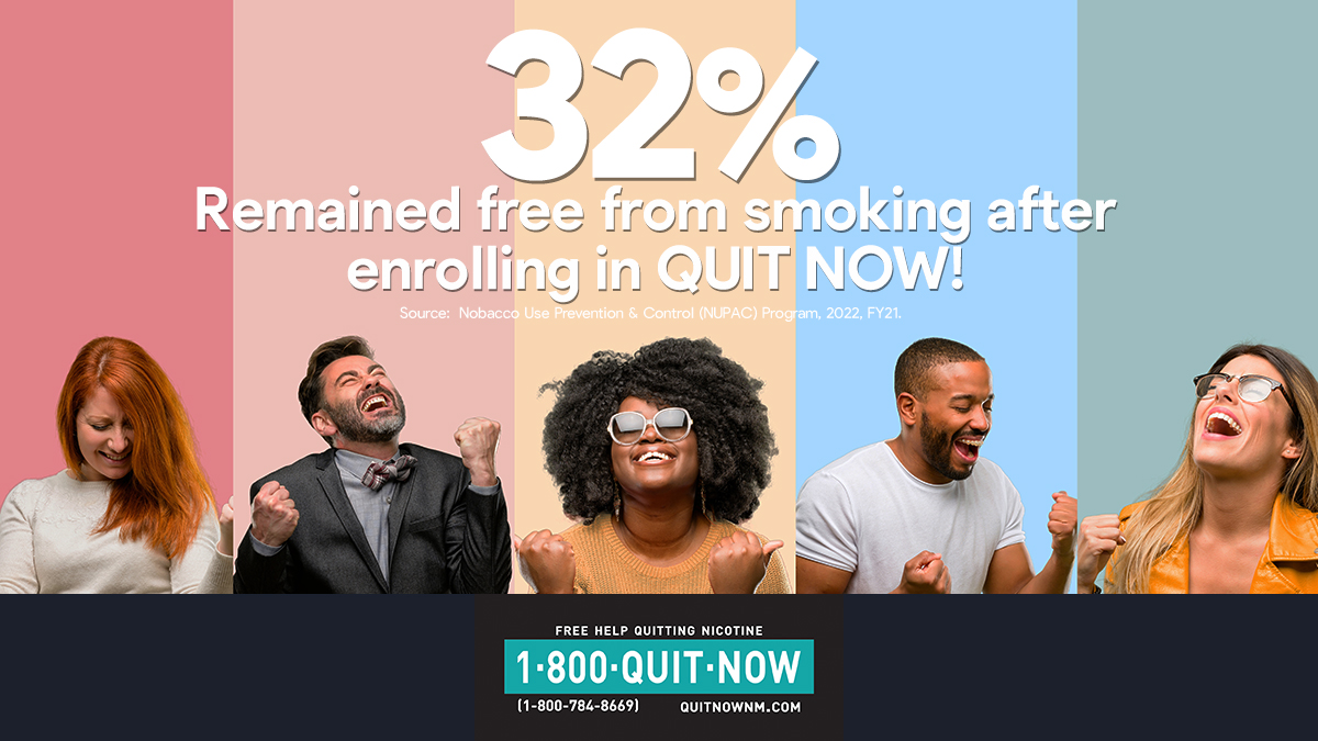 quitnownm's tweet photo. The health benefits of quitting #smoking can help most of the major parts of your body, from your immune system to your DNA. Get FREE help quitting all #nicotine and vaping products. call 1-800-QUIT-NOW (1-800-784-8669).

#smokefree #vapefree https://t.co/jphYcIk8eJ