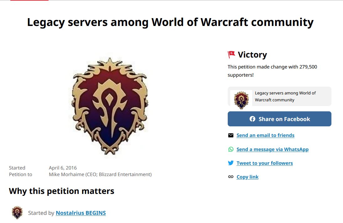 WeezyTF2's tweet image. We've officially hit 50% of what the Nostalrius petition capped at. Valve can't ignore us anymore.

These things sometimes work, never hurts to try. 

#FixTF2