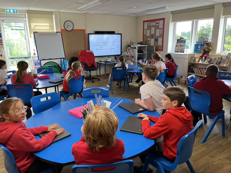 lps140club's tweet photo. Today we started our #FilmLiteracy unit. The class were given a 'Sound on Vision off' activity to inspire discussion on what they thought the character, setting and story of the mystery film will be. @intofilm_edu @intofilm_cymru @CSC_langlitcomm https://t.co/knJxmmUyok