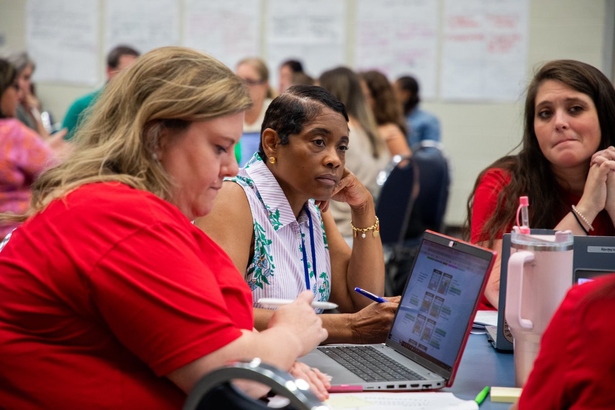 grantrivera's tweet photo. Last week, we hosted the annual @MariettaCitySch literacy summit. Early and middle-grade educators gathered to continue writing the book on literacy for all our children. Thank you to Dr. Sally Zepeda and her UGA team for their partnership.
 
#literacyandjusticeforall https://t.co/iooh4ePmg3