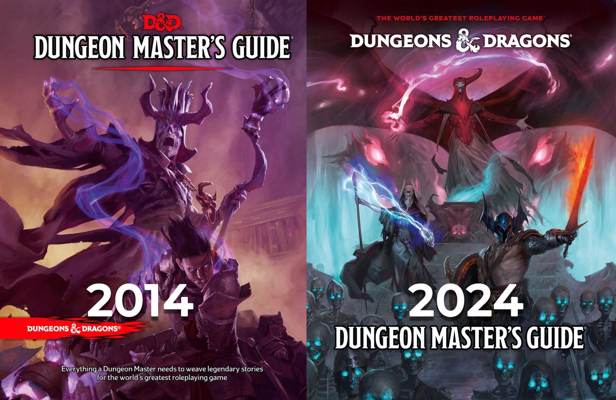 It's been 10 years on these two as well.  It's pretty fun and humbling to see these together.  What a journey! #Dungeonsanddragons