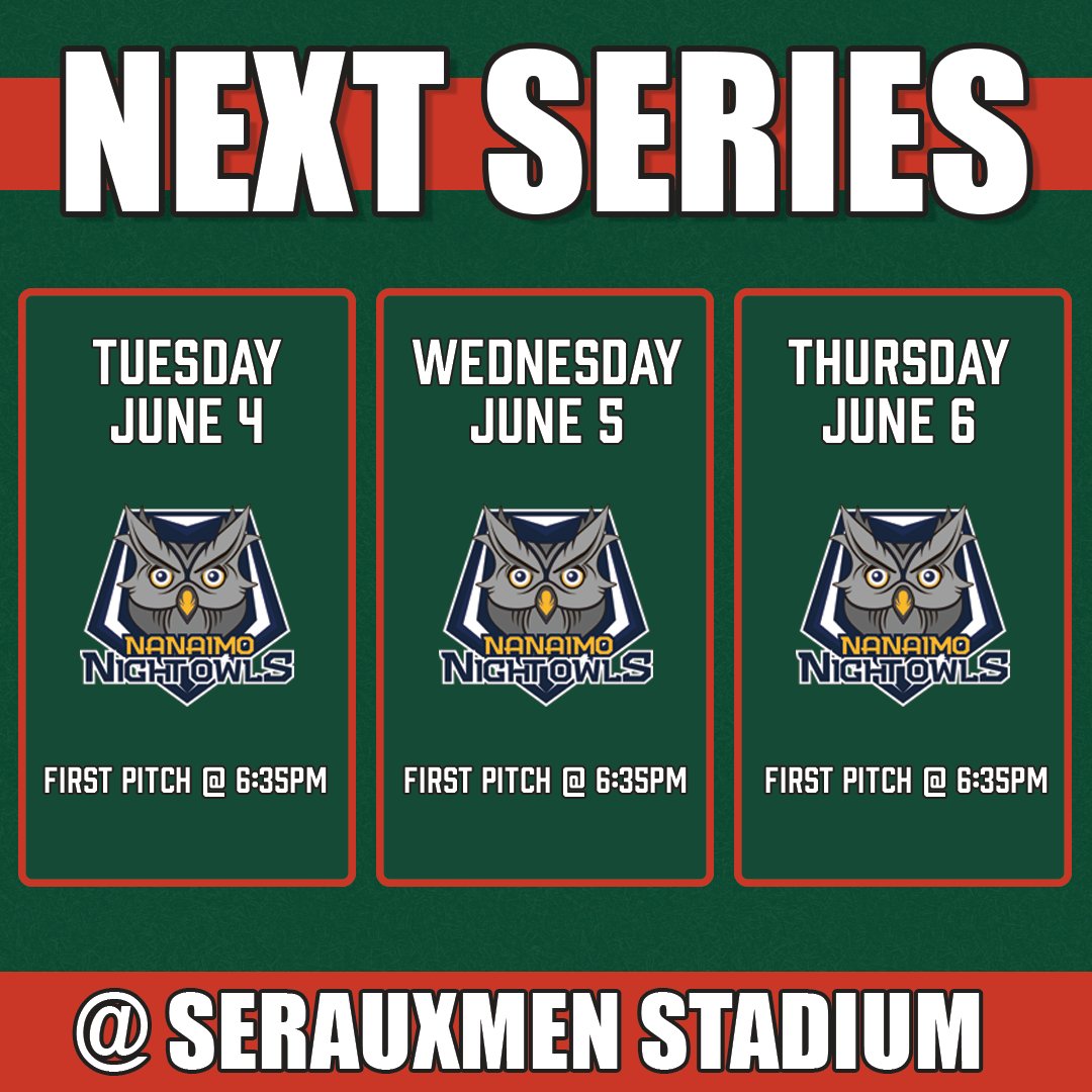 CowlitzBBears's tweet photo. The Black Bears head north of the boarder for a mid-week series against the @wclNightOwls! The #bearsofsummer will return home this Saturday, June 8th  for a 2-game series against the Northwest Star Nighthawks.  Check out the series preview below 👇

📰 https://t.co/he45r6w6zY https://t.co/xGMAosjEdM