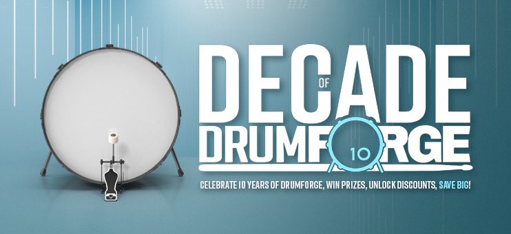We’re celebrating a #DecadeOfDrumforge starting NOW! 🎉 This June marks 10 years of Drumforge, and we're going big with special posts all month long.