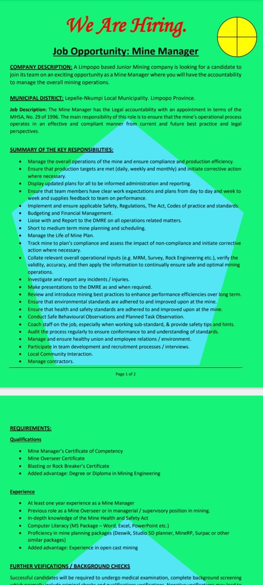 The Mining Guy. 👷🏾‍♂️ tweet media