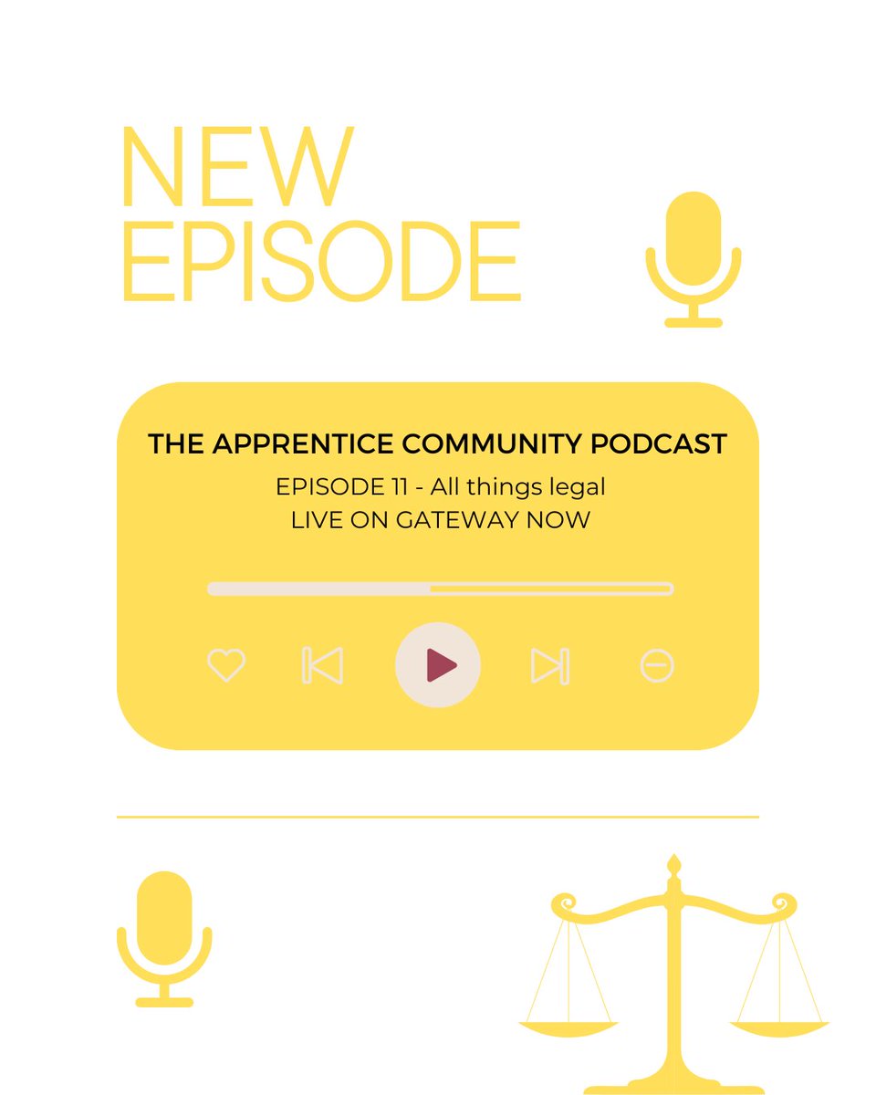 MediaBaylis's tweet photo. Dear all BBC and BBC Studios colleagues my producing debut is now available to listen too on gateway - https://t.co/yxmOoL60EK
#theapprenticecomunitypodcast #legal #apprentice #bbcgetin #podcast #radio #radioproduction #podcastinterviews #podcastlife #podcastcommunity https://t.co/QIJNbz70qu