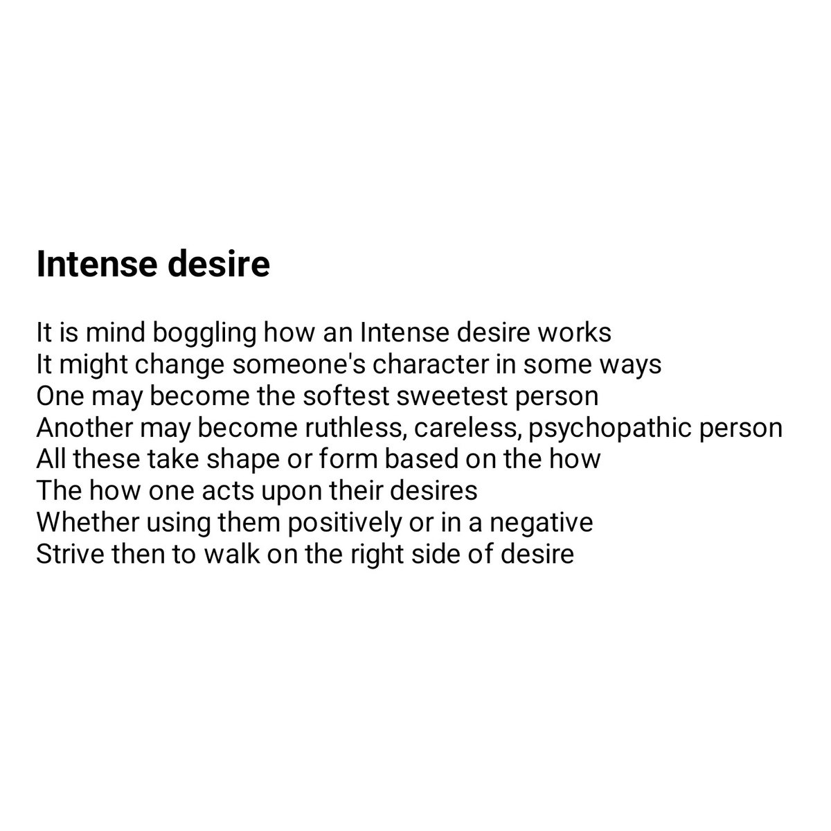 preeskin's tweet image. Intense desire 
#desire #poetry #poetrythread