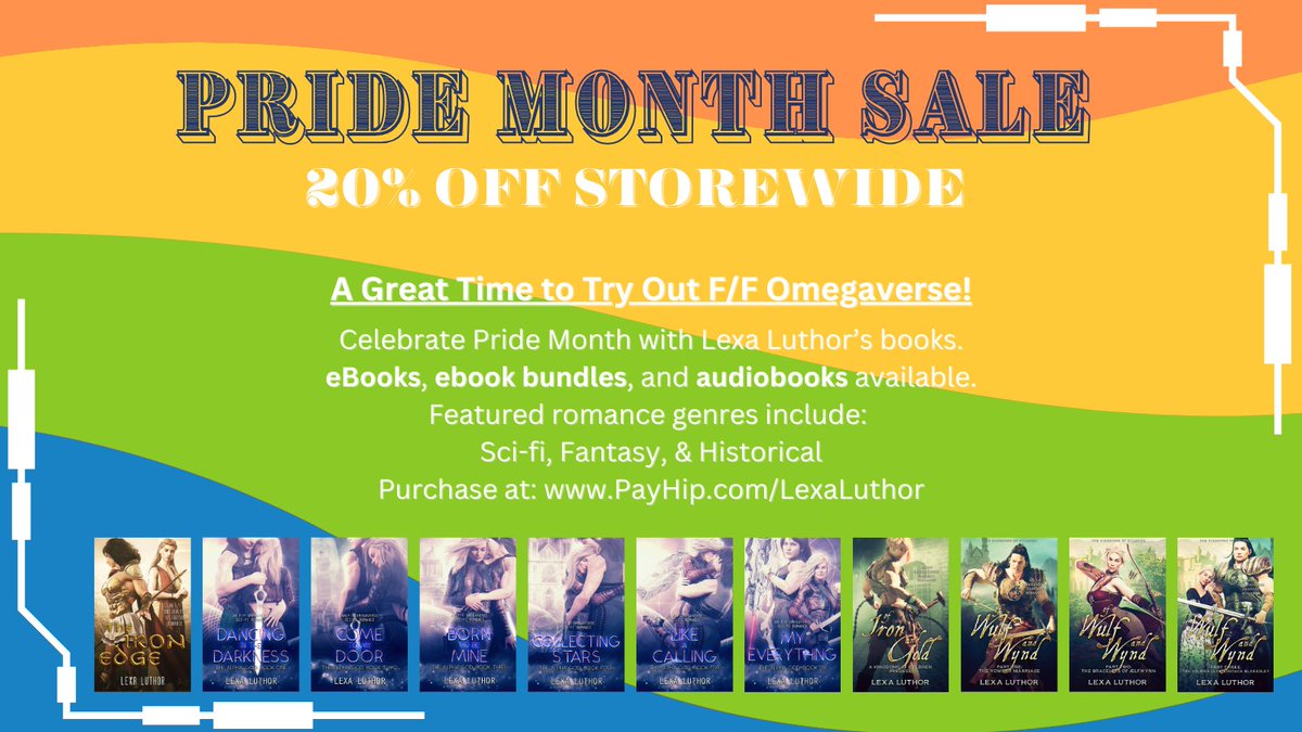 Lexa Luthor, Author of Sapphic Spec Fic Novels tweet media