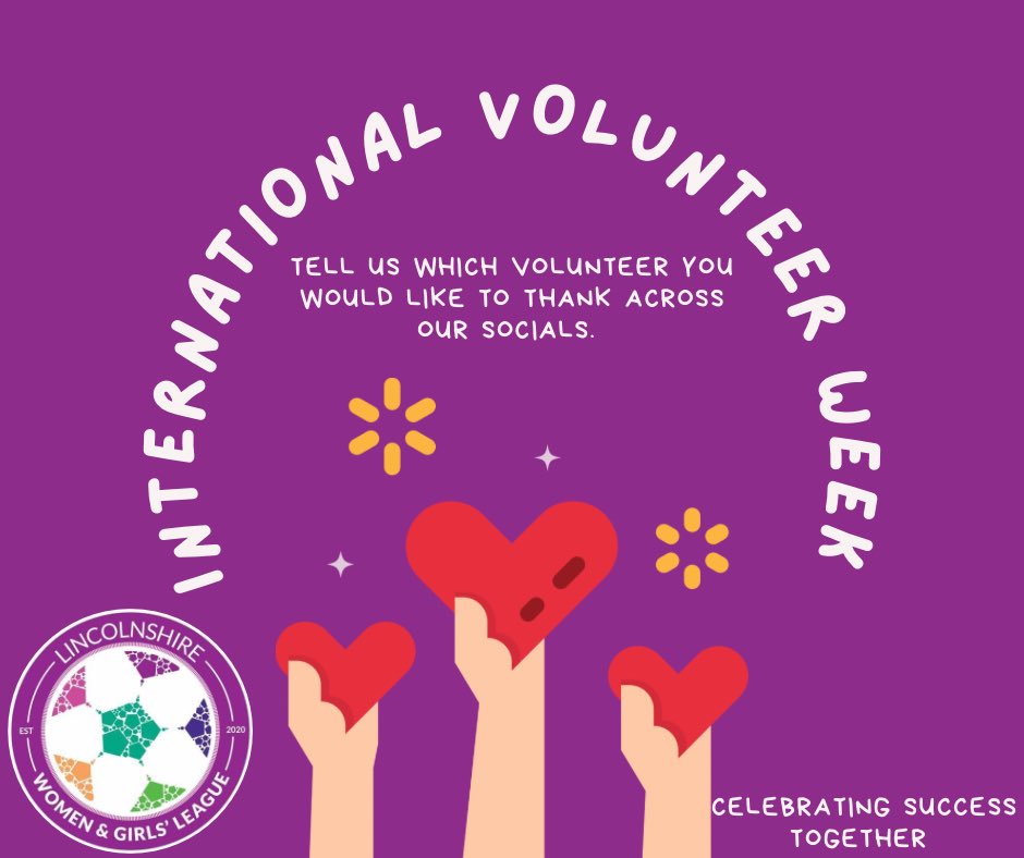 LWGFL1's tweet photo. June 3rd-9th is our time to celebrate you.
Tell us who your 23/24 volunteer of the season is.
We will share your kind words across all our socials &amp; thank their hard work &amp; commitment, together.
DM us now 💜🤍 https://t.co/TV9KjAA8RC