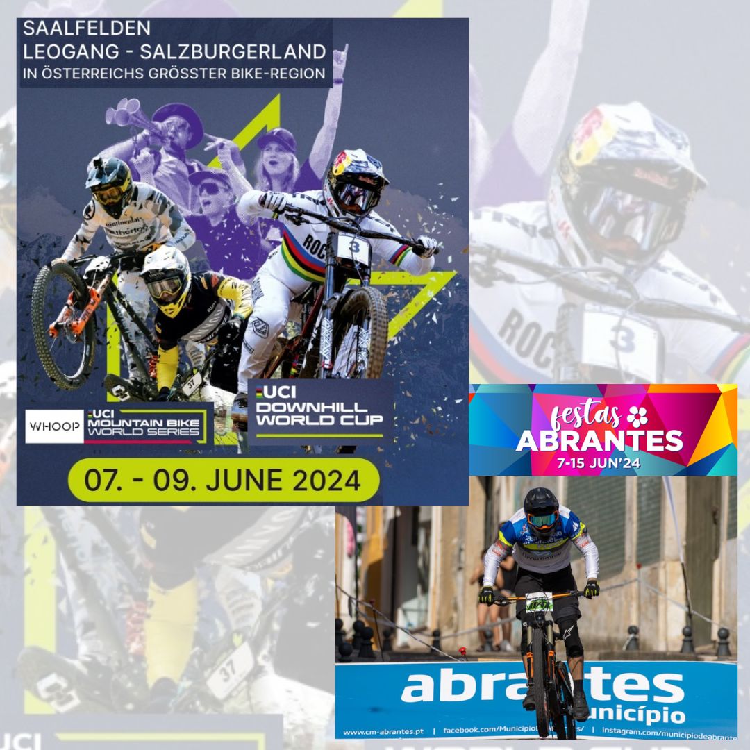 Próximo fin de semana continuamos con el gran circo en el mítico Leogang, que nos deparara la Copa del Mundo. Y en Portugal un año más el DHU Abrantes en sus fiestas. A disfrutarrrrr. 

+info: downhillspain.com