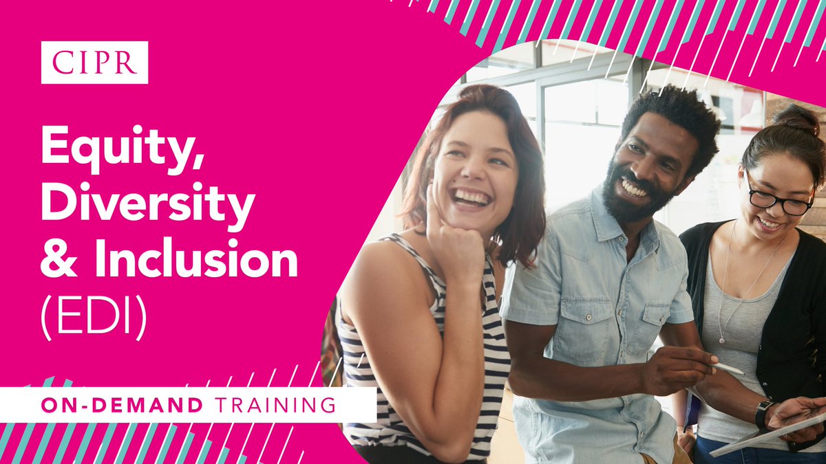 CIPR_Global's tweet photo. 🆓 CIPR members can now access our suite of six EDI On-Demand training modules for free. 

Non-members can 'Mix &amp; Match' each module for £20 + VAT, with a 10% discount applied when purchasing three or more. 

Start your EDI learning journey: https://t.co/pY8yMxAoXm https://t.co/ustScFVvl5