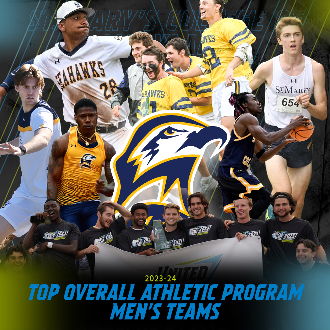 GoUnitedEast's tweet photo. The 'Hawks stayed HOT all year long!!!🔥🔥🔥#RisingUnited

Along with winning the Presidents' Cup, St. Mary's College also garnered the Top Overall Athletic Program Women's AND Men's Teams this year! https://t.co/yzJREJpxiV