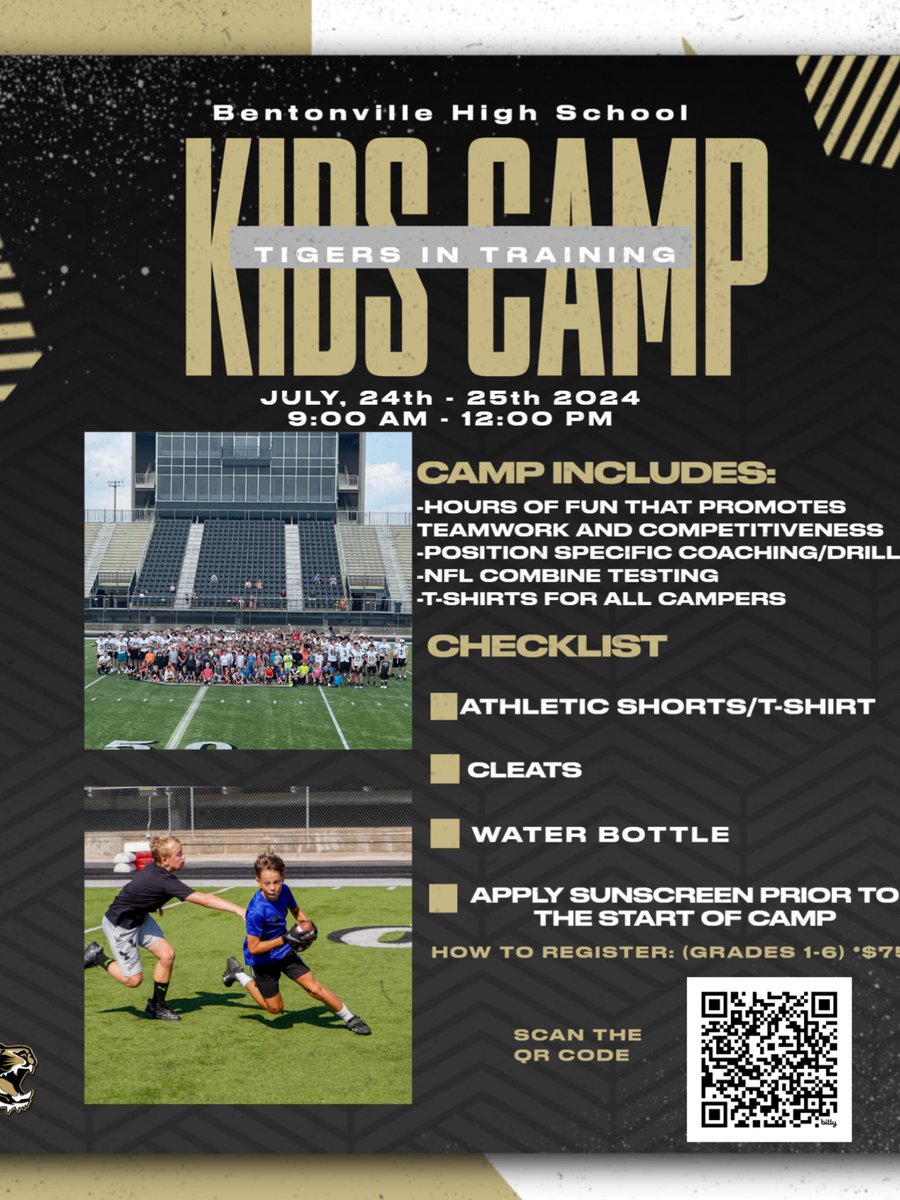 ‼️Kids Camp Info‼️

#TigerDNA
