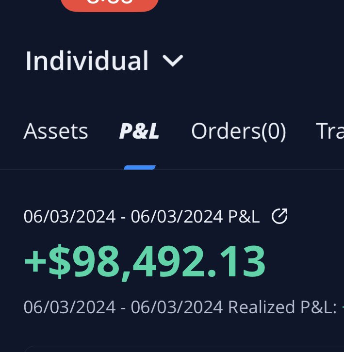 BE DELUSIONAL $GME 

everyone calls you crazy until your not 

went from working in the oil plants making less than 2k a week to now having my second 100k day again in less than a month…❤️‍🔥 #GME 

Im only 23yrs old… 

crazy how fast your life can change if you put your head down