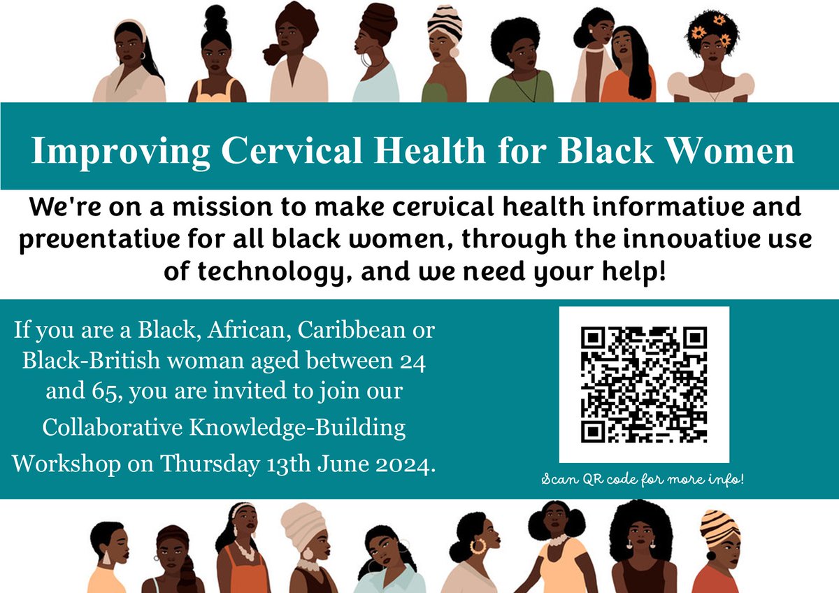 We're on a mission to make cervical health informative and preventative for all black women, and we need your help! Please follow the link below for more info and to register: eventbrite.com/e/improving-ce…

Please share with your contacts. Thank you!