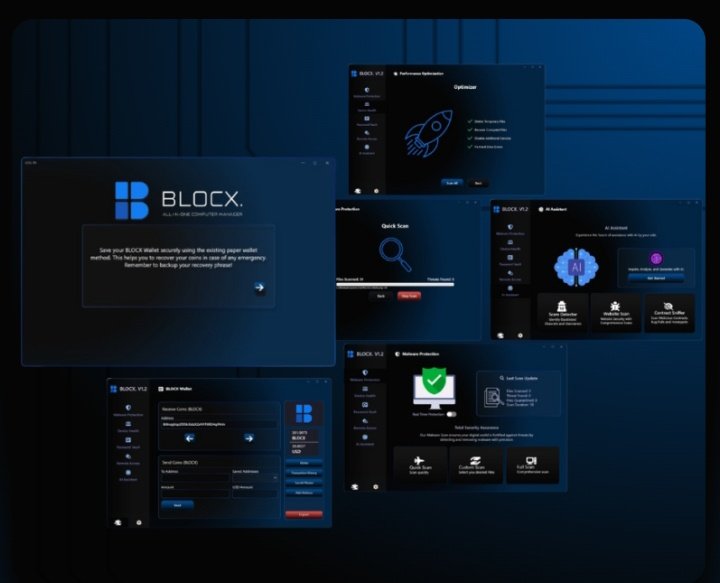 Why invest in  <a href="/BLOCX_TECH/">BLOCX. (Official)</a>
Here are 5 utility from the #blocx ecosystem  

All Your Computer Management Needs on One App 🖥️ chain.

From an extensive feature set, $blocx ease the process and provide users with everything they need to keep their computing experience as simple and