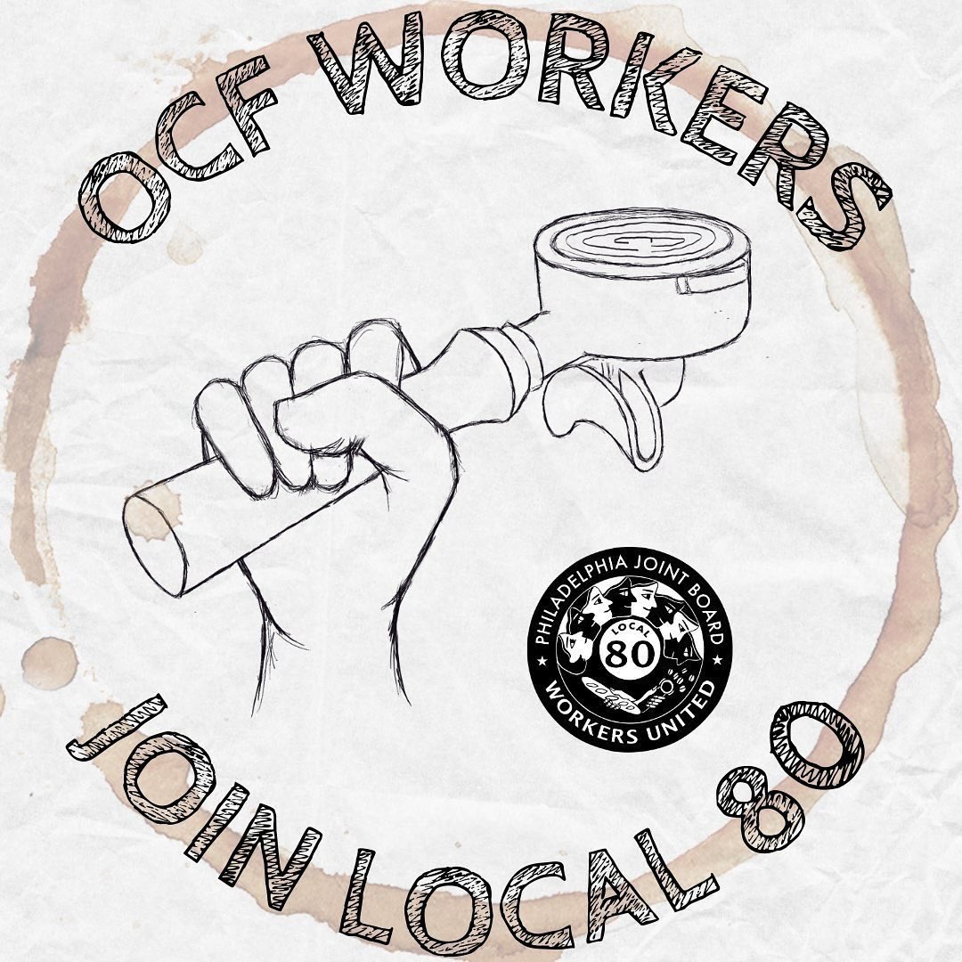 PJBWU's tweet image. 📣🚨 OCF WORKERS JOIN LOCAL 80!

We, the workers of OCF, have demanded recognition of our union from CEO Ori Feibush. 

Today we stand strong together prepared to fight for our voice at work. Stay tuned as we prepare for next steps!! 

#local80 #solidarityforever #pjbwu