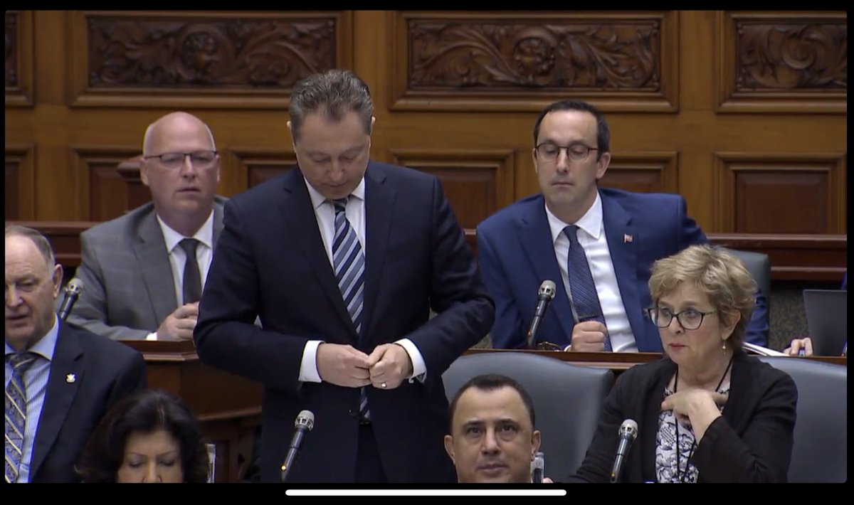 Minister <a href="/stcrawford2/">Stephen Crawford</a> rails against 97 year monopoly given to The Beer Store this morning at Queens Park, yet this same government hands a 95 year monopoly of our public space at Ontario Place West Island to a MegaSpa. Make it make sense! #topoli #onpoli #SaveOntarioPlace