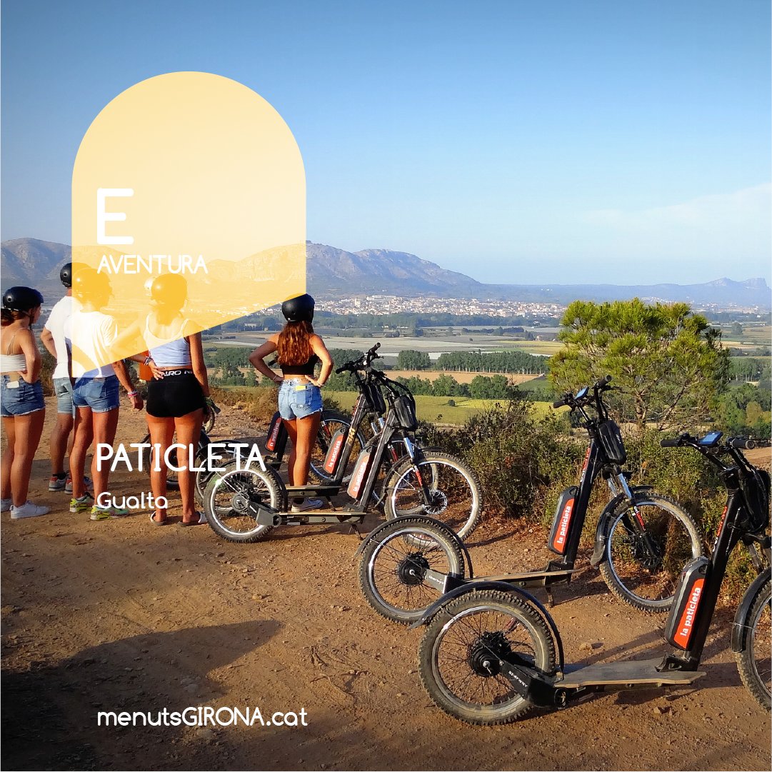 menutsGirona's tweet photo. 🛞 Respectuosa, fàcil i divertida, així és la paticleta, una nova manera de fer excursions per l'Empordà.
🟡 La Paticleta
➕ 10 a
📍 Gualta
👉https://t.co/Gf8zcUSxDi
#menutsGIRONA #menutsexperience #turismefamiliar #experiencies #incostabrava #catalunyaexperience #emporda https://t.co/yksqHjDEN2