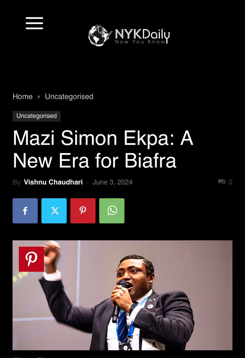 simon_ekpa's tweet photo. In the ongoing narrative of Biafra’s pursuit for independence, Simon Ekpa takes the lead not only as a responsible member of the cause but also as the elected Prime Minister of the Biafra Republic Government in Exile (BRGIE). His leadership comes at a crucial time when the movement seeks recognition and tangible progress toward establishing an independent state. The BRGIE under Ekpa’s guidance, aims to galvanize international support and strengthen its operational framework while facing the complexities of exile politics.