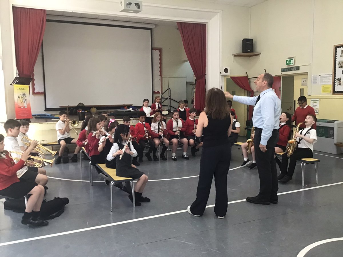 Sound Start practice! The last practice before our concert next week🎶🎷🥁