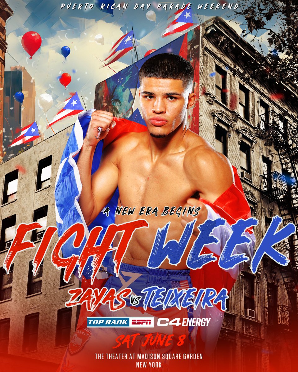 trboxing's tweet photo. A NEW ERA BEGINS 🎇

#ZayasTeixeira | @C4Energy https://t.co/sWXLOkwy3M