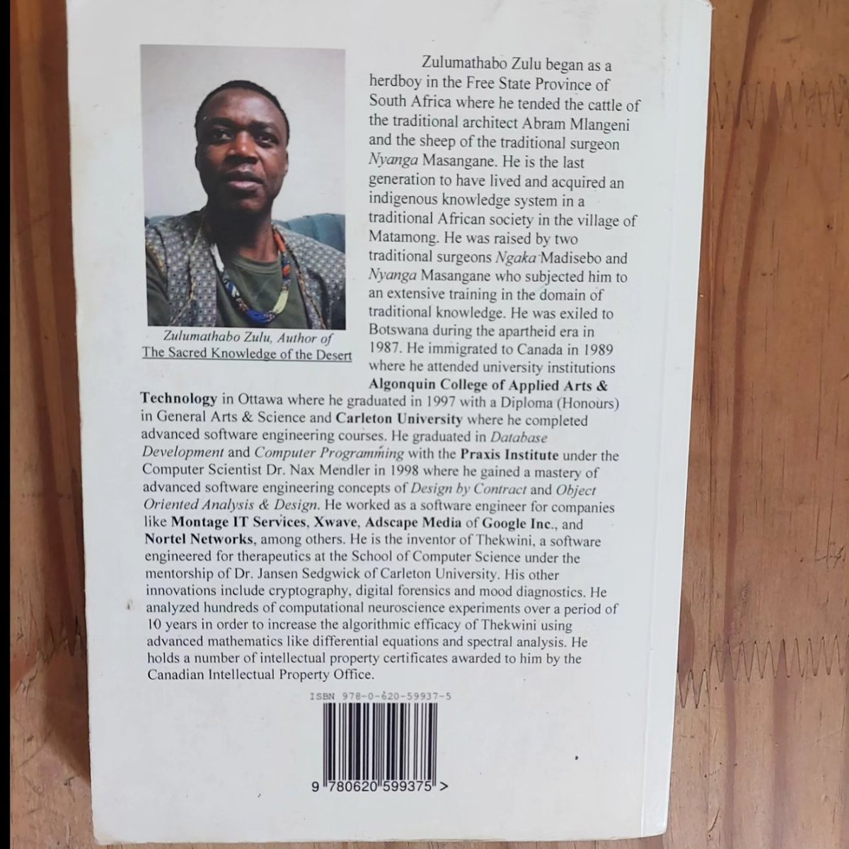 💔 My teacher has passed on.
I am heartbroken and grateful to have been granted the privilege to meet him and have many discussions over the years. 

It really was the case of 'when the student is ready, the teacher will appear'.

A Baobab tree has fallen.
 #RIPMocholoko