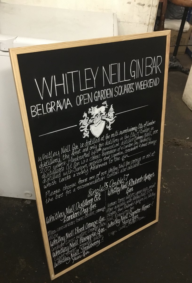 ChalkboardsArt's tweet photo. @WhitleyNeill #chalkboardartist #chalkboard #ginparty #gardenparty #belgravia #grenadierpub https://t.co/w6nPtxCs8J