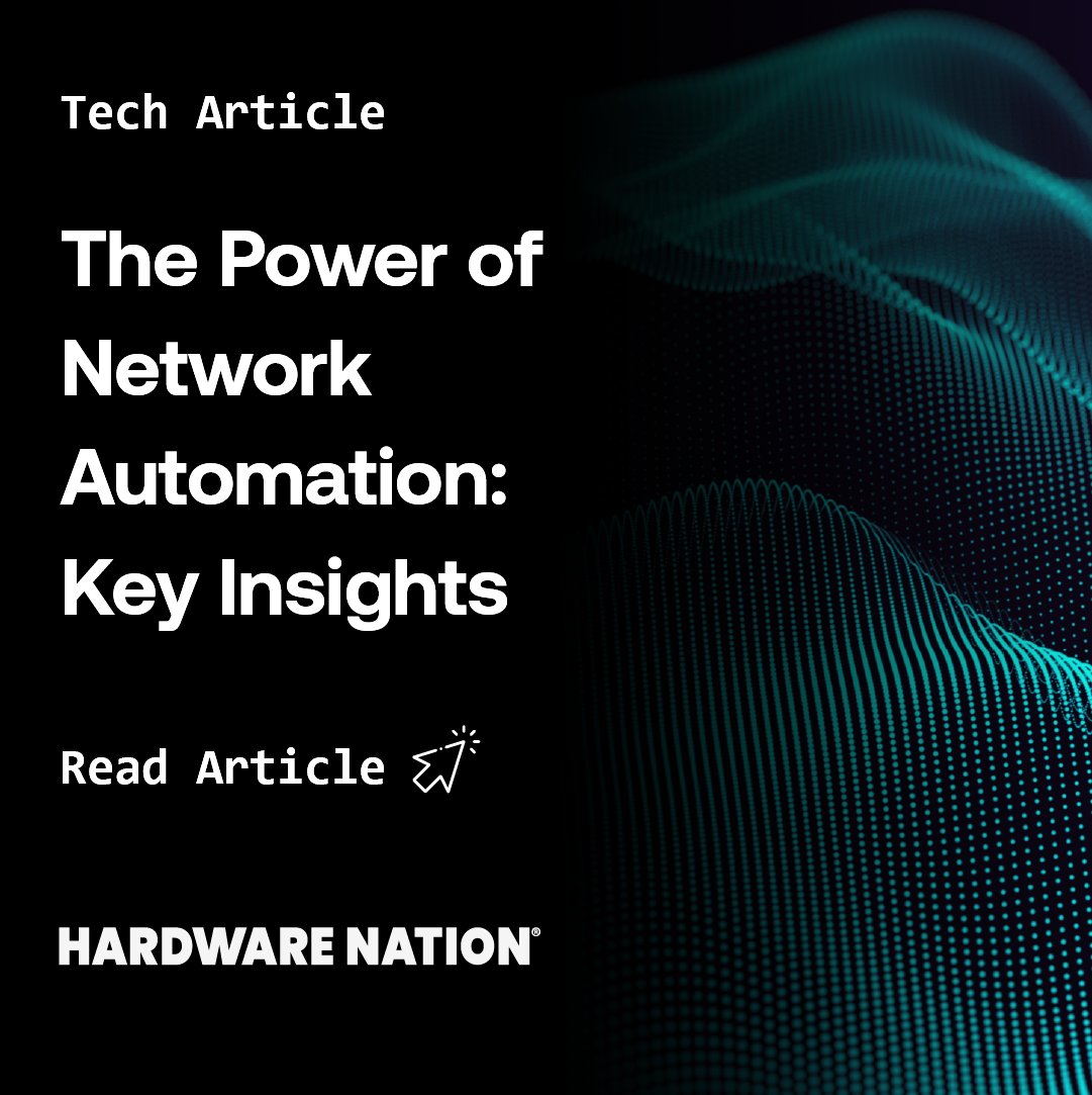 HardwareNation's tweet photo. #NetworkAutomation has become crucial for modern networks. 🤖

Check out our latest article on how network automation principles can enhance network efficiency and reliability.

📰 https://t.co/X9jRhx5gDm

#NetworkManagement #Automation #SDN https://t.co/ml2d4CnbkQ