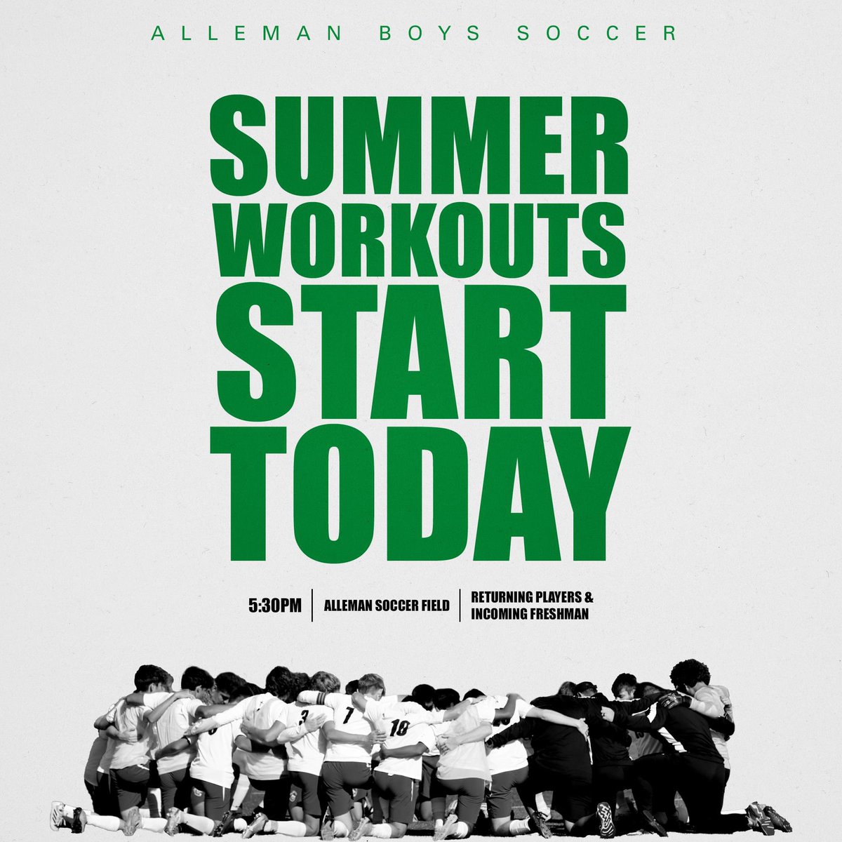 Alleman Boys Soccer tweet media