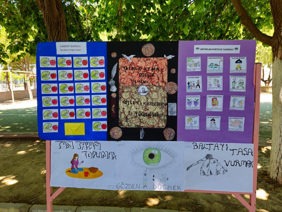 Milli Eğitim Bakanımız Sayın Yusuf Tekin tarafından başlatılan “Dilimizin Zenginlikleri “projesi yıl sonu kapanış programı tüm kademelerde yapılan etkinlik ve çalışmalardan oluşan sergimiz ve müzik dinletisi ile gerçekleştirildi.