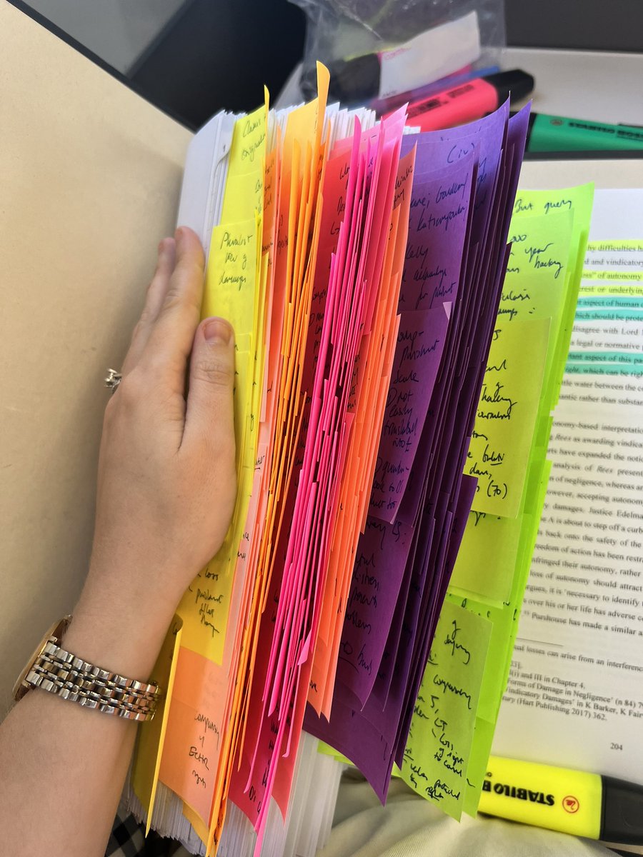 Judith Alice Skillen (@skwen) on Twitter photo The 566383 post-its brought me luck today, as I passed my PhD (subject to correcting typos).
Many thanks to <a href="/Prof_Phillipson/">Gavin Phillipson</a> and <a href="/PGiliker/">Paula Giliker</a> who were supportive and excellent supervisors.
(And to <a href="/David__Foster/">DAF</a> who did his best to keep me on an even keel beforehand) The 566383 post-its brought me luck today, as I passed my PhD (subject to correcting typos).
Many thanks to <a href="/Prof_Phillipson/">Gavin Phillipson</a> and <a href="/PGiliker/">Paula Giliker</a> who were supportive and excellent supervisors.
(And to <a href="/David__Foster/">DAF</a> who did his best to keep me on an even keel beforehand)