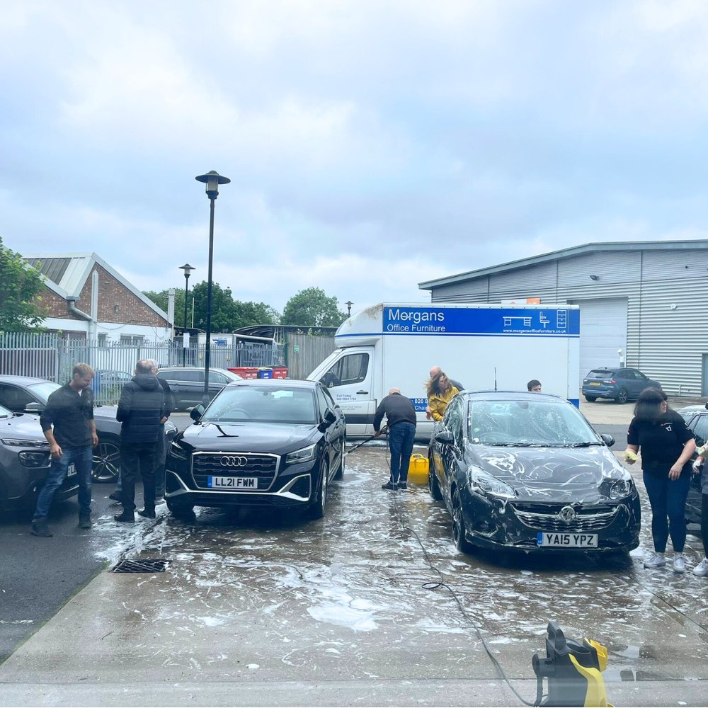 To help raise money for our charity of the year, <a href="/MensMindsMatter/">Men’s Minds Matter</a>, we held our very own car wash!🚘 Thank you to everyone who participated, especially our little helpers, and to all who visited Wellworking Washes🧼

Donate here: localgiving.org/fundraising/me…